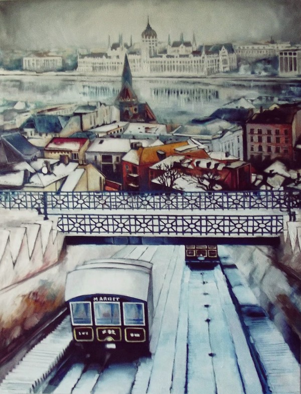 Nostalgia Cable Car in Budapest by ArtofCaelia